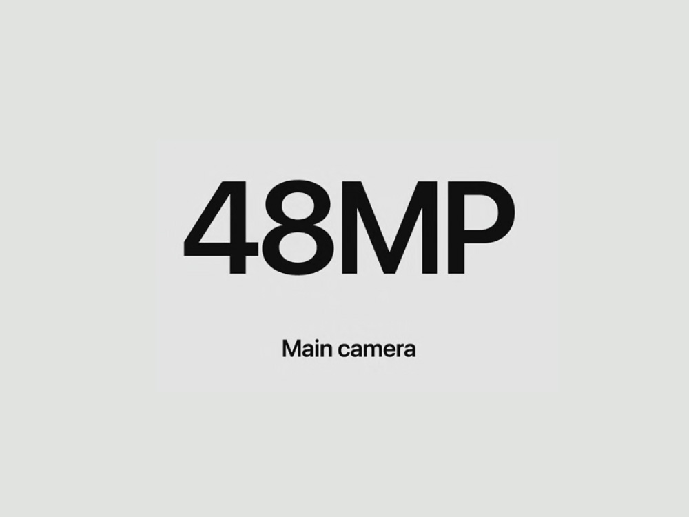 iPhone15広角カメラ4800