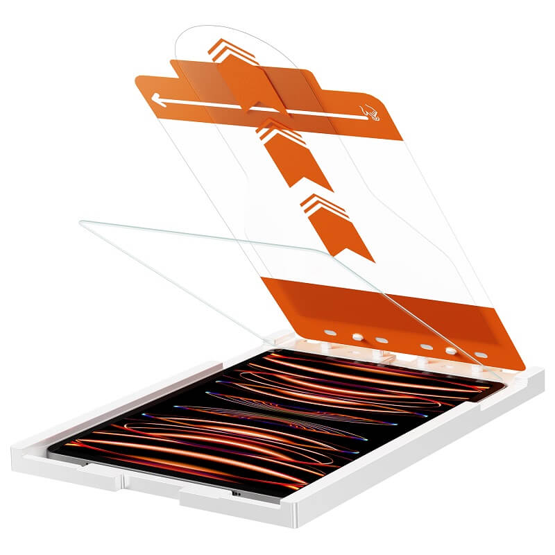 NIMASO 自動除塵 ガラスフィルム iPad Pro 11 第4世代 M2 2022 用/iPad